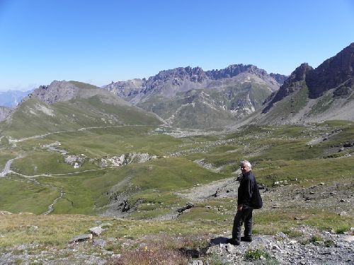 Au col du Galibier