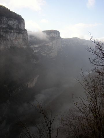 Les gorges de la bourne