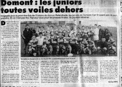 Rugby Domont