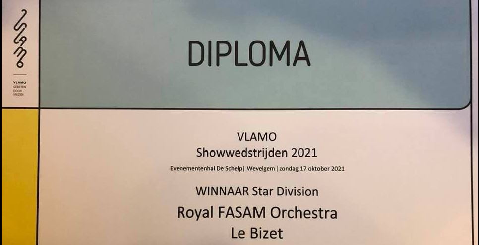 Fasam diplôme reçu