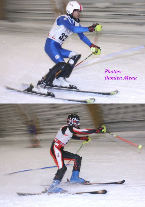 Ce samedi soir de multiples compétitions en slalom se sont déroulées sur la piste de ski d'Ice Mountain à Comines.L'on notait la participation de quelques meilleurs éléments belges venus prendre des points pour le championnat.