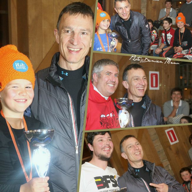 Franck Piccard a décerné les prix. Il est toujours aussi populaire l'ancien champion olympique de ski.
