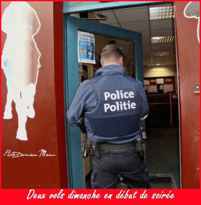 La police est descendue dans les deux endroits ou l'homme masqué a commis ses méfaits