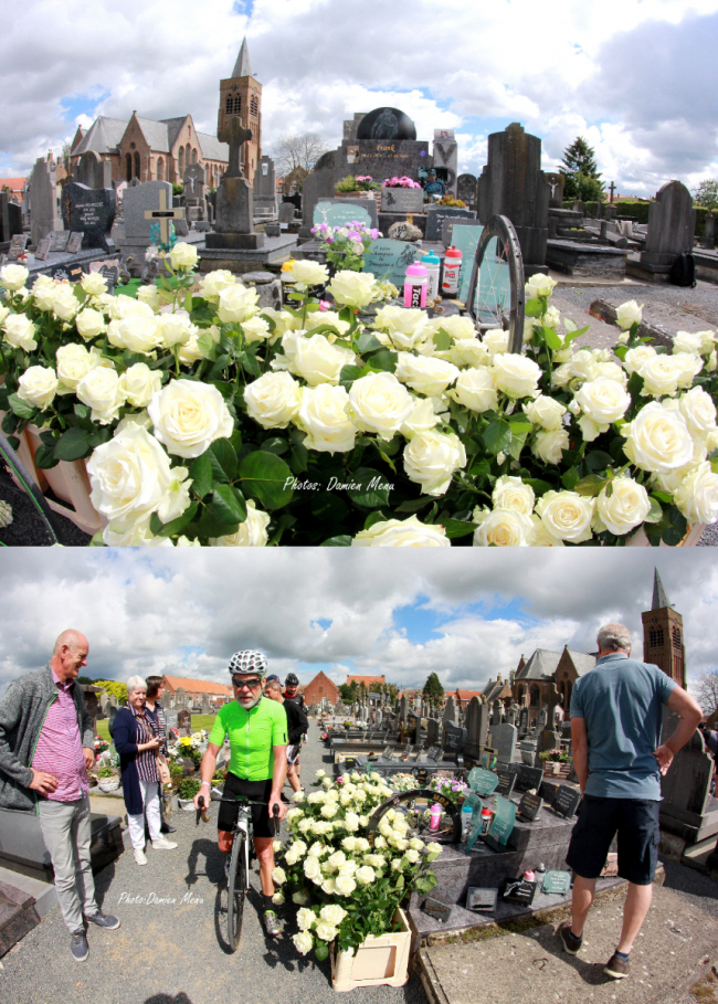 Plus de mille roses sur la tombe du jeune ploegsteertois