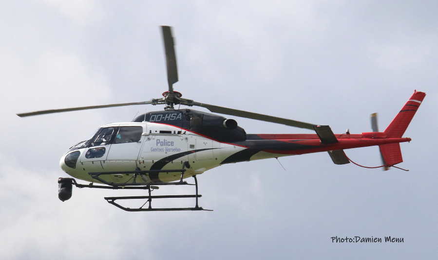 Un hélicoptère pour la police de Comines-Warneton
