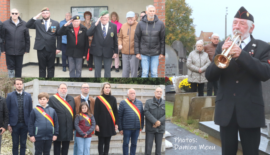 En ce jour de Toussaint l'on a célébré le 106ème anniversaire de l'armistice 14/18