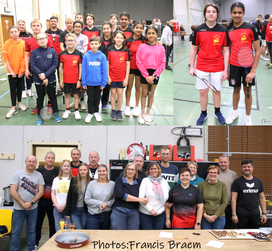 Le Bizet: BADMINTON  Un grand week-end chez     