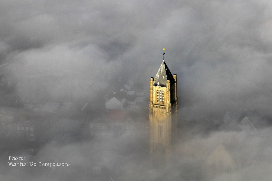 L'église de Warneton