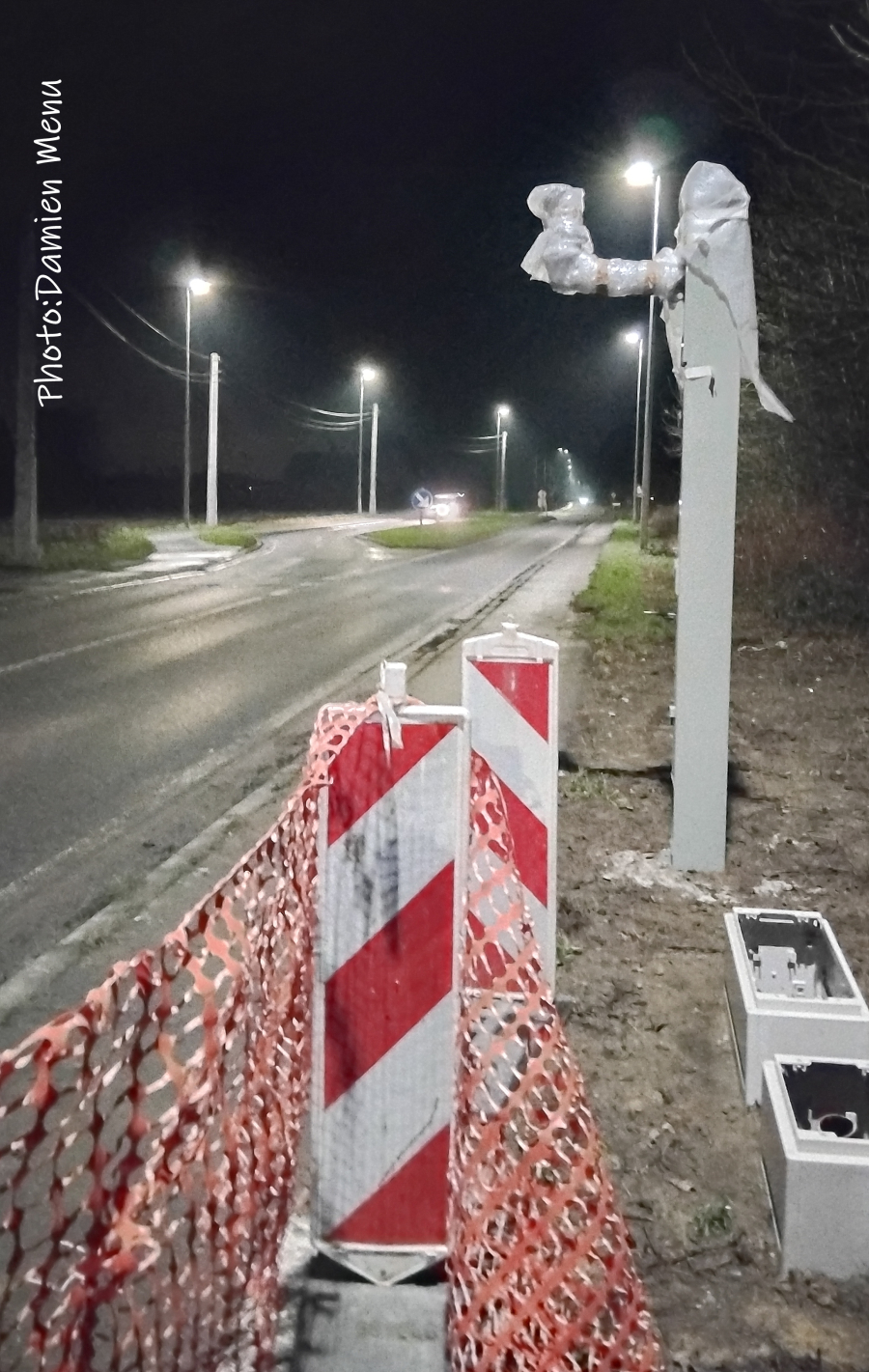 Un radar fixe au Gheer(Warneton).