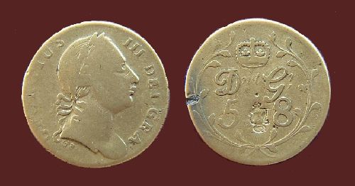 Poids monétaire pour la guinée de Georges III