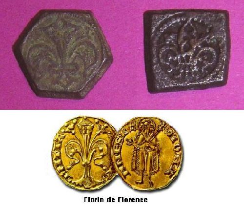 Poids monétaire pour le florin, or 