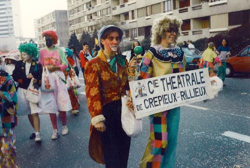 Carnaval de Rillieux, du temps où L'ALGARADE s'appelait encore LA COMPAGNIE THEATRALE DE CREPIEUX RILLIEUX !