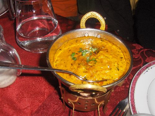 poulet korma, restaurant pakistanai