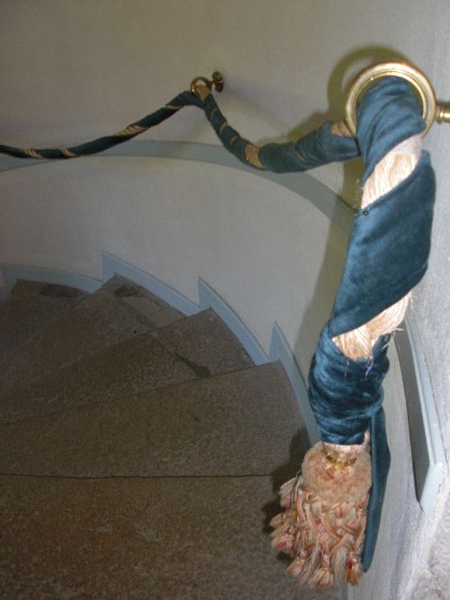 le magnifique escalier en colimaçon