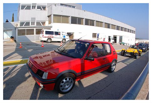 Sortie circuit de Team Mistral Racing