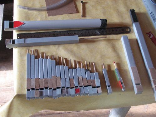 Flutes en PVC / PVC pipes