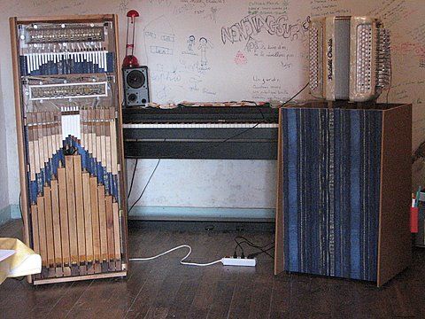 L\'orgue , le piano et l\'accordéon