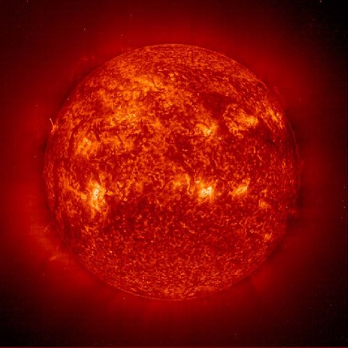 Le Soleil : La source même de la vie ! Le Soleil, vu par satellite SOHO à l'aide du EIT (Telescope)