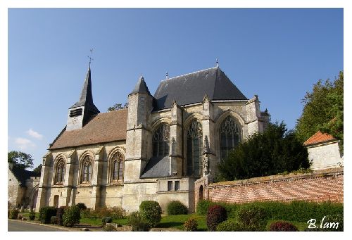 L'Eglise Saint-Jacques et Saint-Jean Baptiste de Folleville