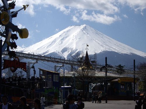 Et ouais le Mont Fuji ,el famoso Mont Fuji!