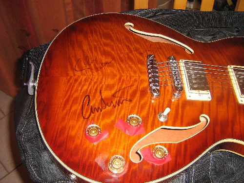 THE YARDBIRDS  sign my guitar