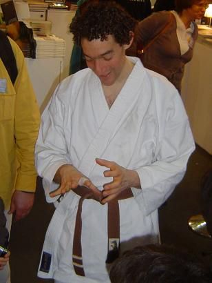 Foire du livre 2008 - Thomas Gunzig après son combat contre son éditeur Luc Pire