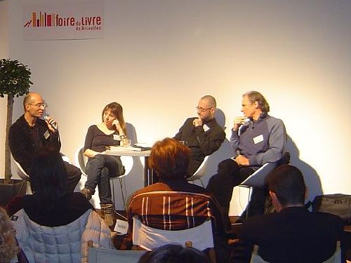 Foire du livre 2008 - Bernard Werber et Pierre Bordage