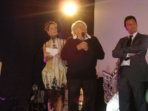 Vanessa Irini, Georges Lautner et Laurent Gerra