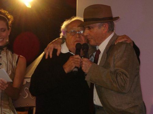 Georges Lautner et Guy Marchand