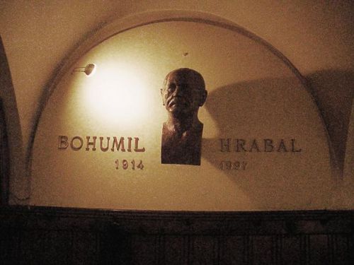 Buste de Bohumil Hrabal au 