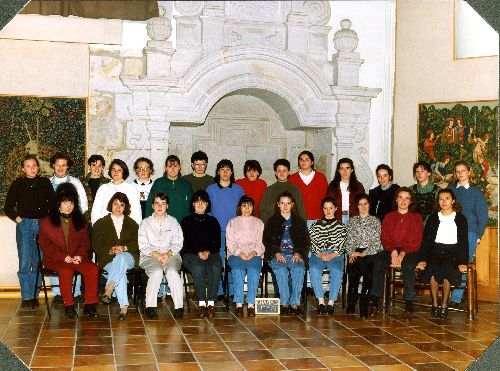 1990 - 1991 : 1ère sciences médico-sociales toujours au même lycée