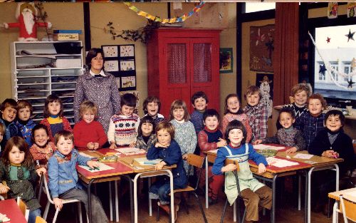 1978 - 1979 : dernière section de maternelle (institutrice : Mme CHOLET)