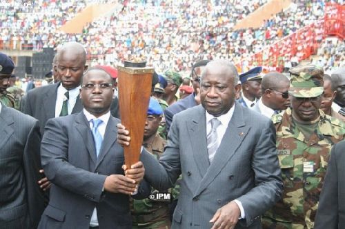 Bagbo et Sooro scellent la paix au stade municipal de Bouaké
