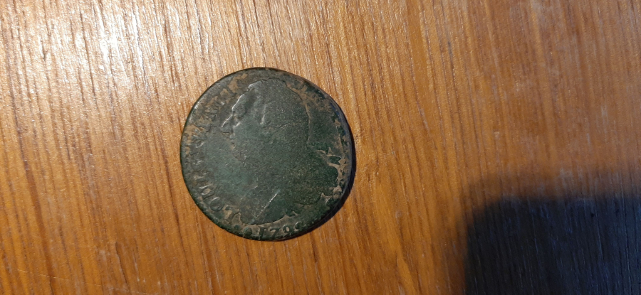 Monnaie de deux sols Louis 16 de 1792