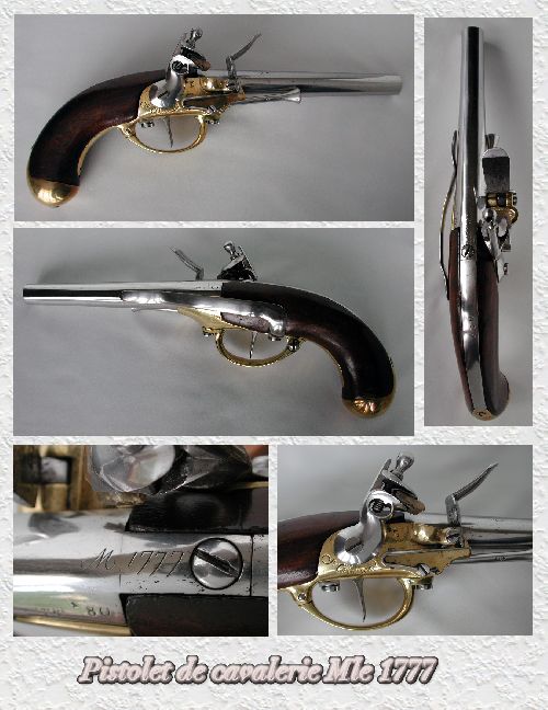 Un pistolet de cavalerie modéle 1777