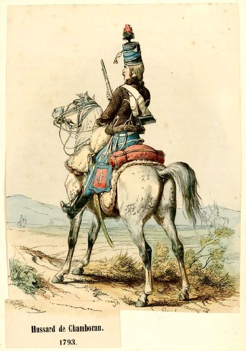 Un hussard Chamborant ou De Chamborant