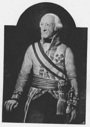 Le Prince autrichien Friedrich Josias de Saxe Cobourg Saalfeld