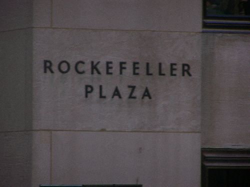 Rockfeller plaza