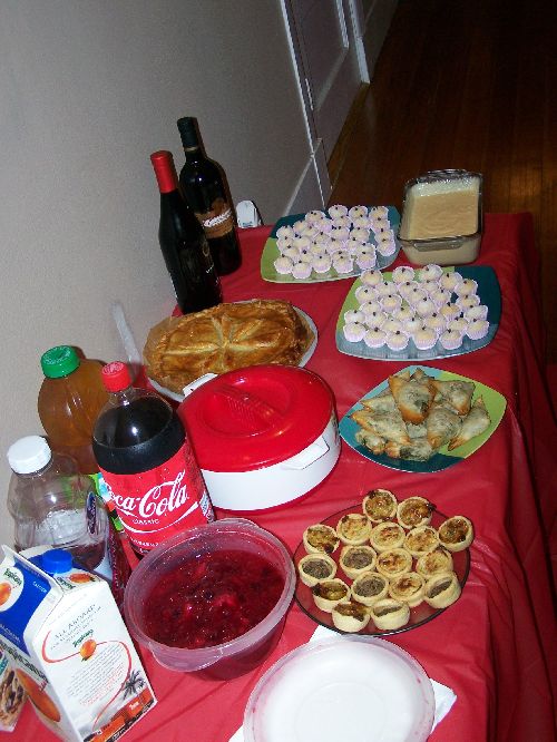 La table des desserts