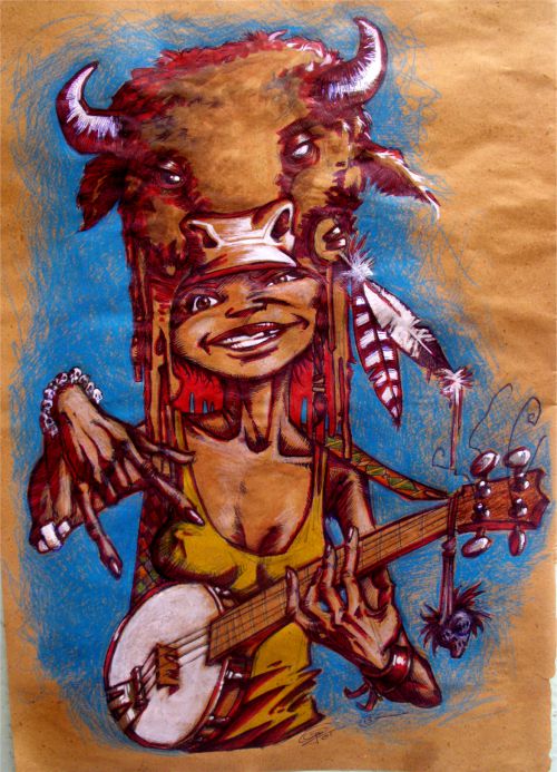 banjo girl