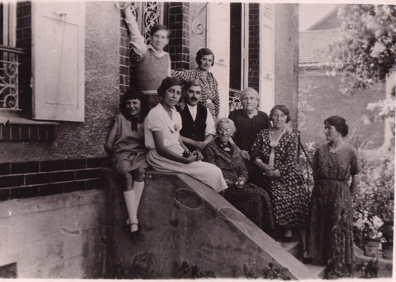 famille HIDIER-DEGROUAS vers 1933 Clichy sous Bois