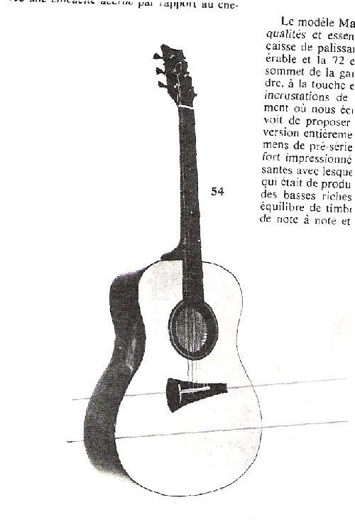 Modèle original de la Gibson Mark