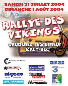 Affiche Rallye Viking 2004