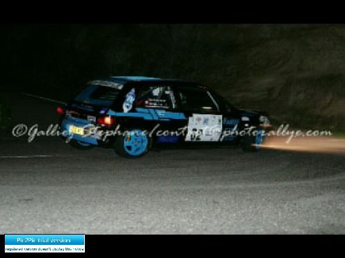 Clio Finale Coupe de France des rallyes  en Corse 2005