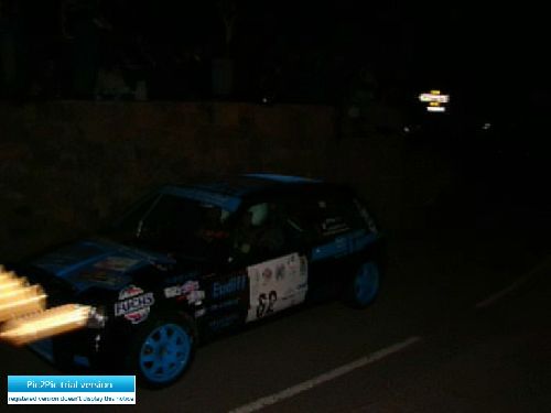 Clio Finale Coupe de France des rallyes  en Corse 2005