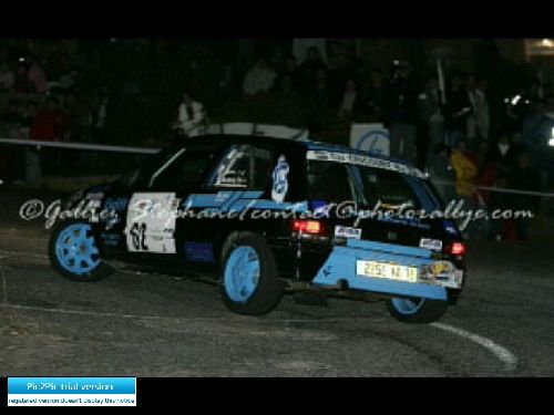Clio Finale Coupe de France des rallyes  en Corse 2005