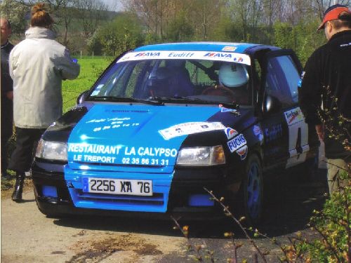 Clio Rallye de Neufchâtel en Bray 2005 par Thomas Bacqueville