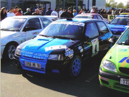 Clio Rallye de Neufchâtel en Bray 2005 par Thomas Bacqueville