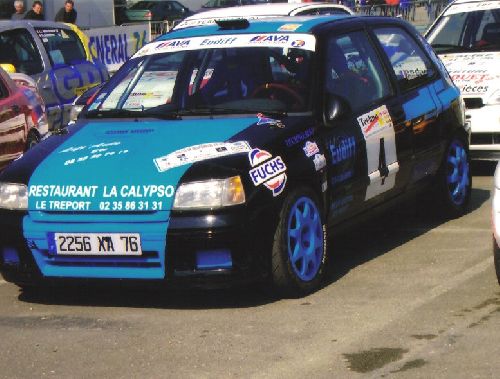 Clio Rallye de Neufchâtel en Bray 2005 par Thomas Bacqueville