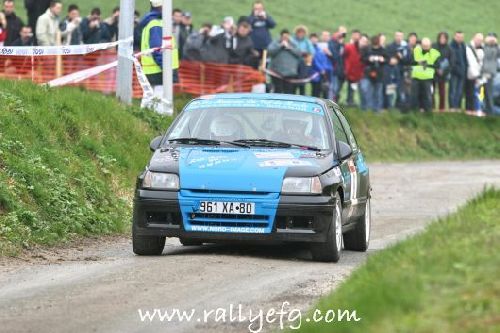 Clio Rallye de Neufchâtel en Bray 2006 par Rallyefg.com